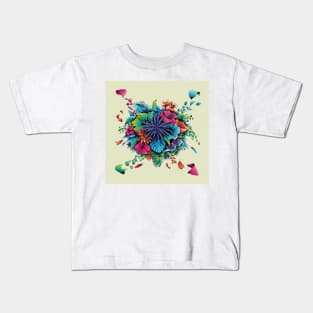 Tropical Bloom Kids T-Shirt